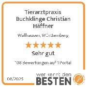 Tierarztpraxis Buchklinge Christian Häffner - werkenntdenBESTEN.de Qualitätssiegel