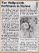 TierHeilpraktik Hoffmann Gabriele Hoffmann Tierheilpraktikerin für Hunde und Pferde seit 2010 - GALLERY