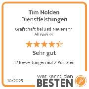 Tim Nolden Dienstleistungen - werkenntdenBESTEN.de Qualitätssiegel