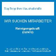 TippTopp Ihre Haushaltshilfe - Reinigungskraft (m/w/d)