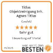 Titlus Objektreinigung Inh. Agnes Titlus - werkenntdenBESTEN.de Qualitätssiegel