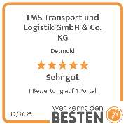 TMS Transport und Logistik GmbH & Co. KG - werkenntdenBESTEN.de Qualitätssiegel