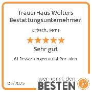 TrauerHaus Wolters Bestattungsunternehmen - werkenntdenBESTEN.de Qualitätssiegel