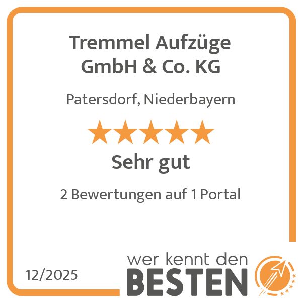 Tremmel Aufzüge GmbH & Co. KG - werkenntdenBESTEN. …