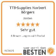 TTB-Supplies Norbert Börgers - werkenntdenBESTEN.de Qualitätssiegel
