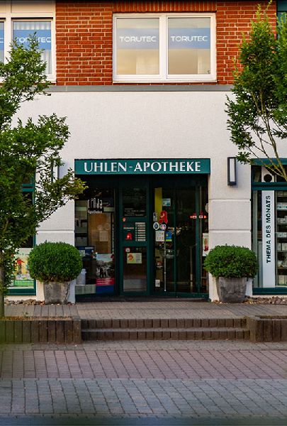Uhlen-Apotheke - Aussenansicht der Uhlen-Apotheke