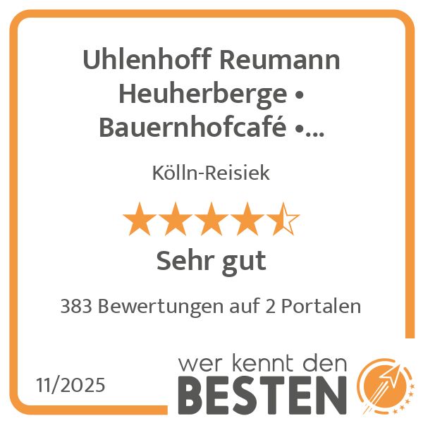 Uhlenhoff Reumann Heuherberge • Bauernhofcafé • Ki …