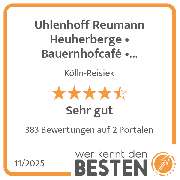 Uhlenhoff Reumann Heuherberge • Bauernhofcafé • Kinderfeste - werkenntdenBESTEN.de Qualitätssiegel