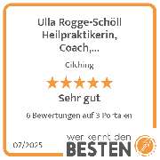 Ulla Rogge-Schöll Heilpraktikerin, Coach, Krisenbegleiterin - werkenntdenBESTEN.de Qualitätssiegel