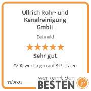 Ullrich Rohr- und Kanalreinigung GmbH - werkenntdenBESTEN.de Qualitätssiegel
