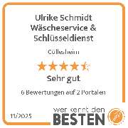 Ulrike Schmidt Wäscheservice & Schlüsseldienst - werkenntdenBESTEN.de Qualitätssiegel