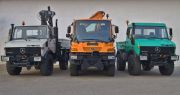 Unimog Huber GbR - Unimog Foto Aufstellung