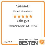 VANMAN - werkenntdenBESTEN.de Qualitätssiegel