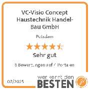 VC-Visio Concept Haustechnik Handel-Bau GmbH - werkenntdenBESTEN.de Qualitätssiegel