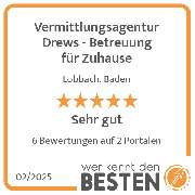 Vermittlungsagentur Drews - Betreuung für Zuhause - werkenntdenBESTEN.de Qualitätssiegel