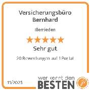 Versicherungsbüro Bernhard - werkenntdenBESTEN.de Qualitätssiegel