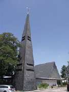 Versöhnungskirche Ingelheim am Rhein - Evangelische Versöhnungskirchengemeinde Ingelheim - Kirchturm mit Gemeindezentrum der Versöhnungskirchengemeinde Ingelheim
