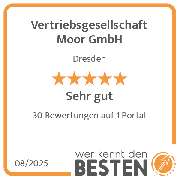 Vertriebsgesellschaft Moor GmbH - werkenntdenBESTEN.de Qualitätssiegel