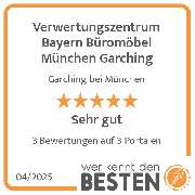 Verwertungszentrum Bayern Büromöbel München Garching - werkenntdenBESTEN.de Qualitätssiegel