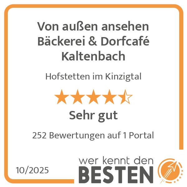 Von außen ansehen Bäckerei & Dorfcafé Kaltenbach - …