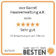 von Garrel Hausverwaltung e.K. - werkenntdenBESTEN.de Qualitätssiegel