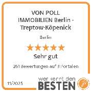 VON POLL IMMOBILIEN Berlin - Treptow-Köpenick - werkenntdenBESTEN.de Qualitätssiegel