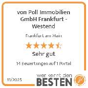von Poll Immobilien GmbH Frankfurt - Westend - werkenntdenBESTEN.de Qualitätssiegel