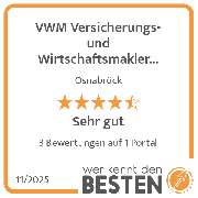 VWM Versicherungs- und Wirtschaftsmakler GmbH - werkenntdenBESTEN.de Qualitätssiegel