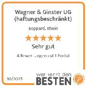 Wagner & Ginster UG (haftungsbeschränkt) - werkenntdenBESTEN.de Qualitätssiegel