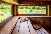 WALD SPA - Sauna im WALD SPA im BEECH Resort Plauer See