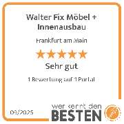 Walter Fix Möbel + Innenausbau - werkenntdenBESTEN.de Qualitätssiegel