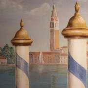 Venezianische Impression in einem Privathaus in Starnberg