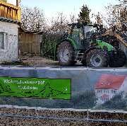 Transport zum Hof Weihnachtsbaumhof Meßthaler Weihnachtsbäume Meßthaler Obererlbach