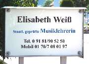 Weiß Elisabeth Musiklehrerin - GALLERY