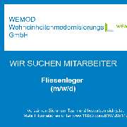 WEMOD Wohneinheitenmodernisierungs GmbH - Fliesenleger (m/w/d)