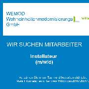 WEMOD Wohneinheitenmodernisierungs GmbH - Installateur (m/w/d)