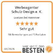 Werbeagentur Schulz-Design e. K. - werkenntdenBESTEN.de Qualitätssiegel