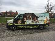 Werbehaus Wangen GmbH & Co. KG - MB Sprinter mit 3D Vollverklebung