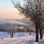 Herrliches Panorama auch im Winter, zahlreiche gespurte Loipen, Skiarea Heubach ca. 1,5 km entfernt - Werrapark Resort Hotel Frankenblick, Masserberg