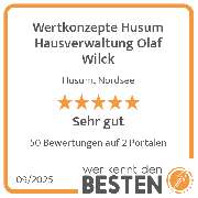 Wertkonzepte Husum Hausverwaltung Olaf Wilck - werkenntdenBESTEN.de Qualitätssiegel