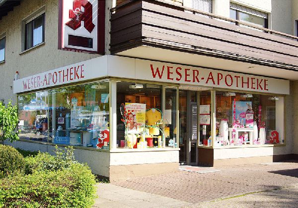 Weser-Apotheke - Aussenansicht der Weser-Apotheke