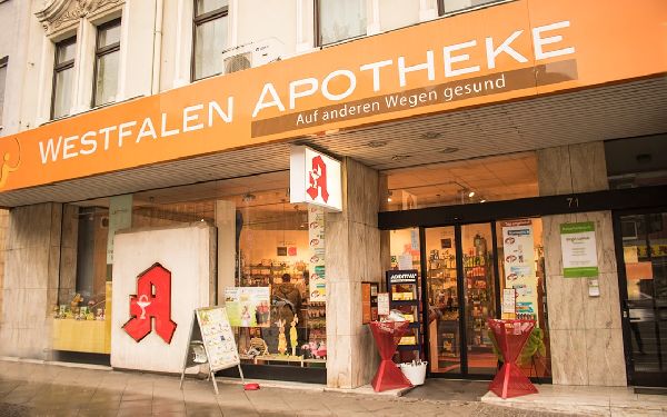 Westfalen-Apotheke - Aussenansicht der Westfalen-A …