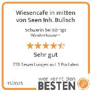 Wiesencafe in mitten von Seen Inh. Bulisch - werkenntdenBESTEN.de Qualitätssiegel