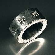 Wilhelm Tentrup Schmuck - Ring 950 Platin mit Context Diamond