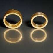 Wilhelm Tentrup Schmuck - Trauringe 1000 Feingold mit Brillant