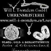 Schmuck und Uhren 89584 Ehingen Will I. Trotzdem GmbH