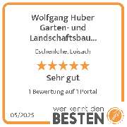 Wolfgang Huber Garten- und Landschaftsbau Gartenarchitekt - werkenntdenBESTEN.de Qualitätssiegel