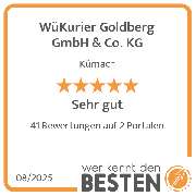 WüKurier Goldberg GmbH & Co. KG - werkenntdenBESTEN.de Qualitätssiegel