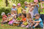WunderMusikSchule - Aufführung bei einem Sommerfest der WunderMusikSchule