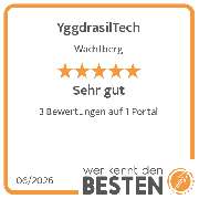 YggdrasilTech - werkenntdenBESTEN.de Qualitätssiegel